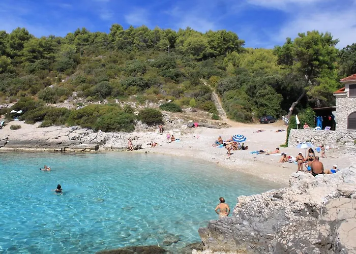 With Parking Space Zavalatica, Korcula - 14204 公寓 *